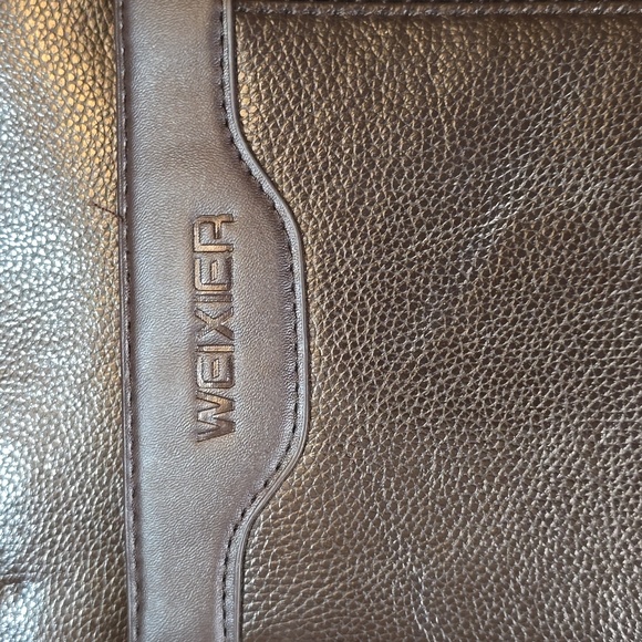 Weixier Men's Brown Crossbody Bag - Picture 2 of 10